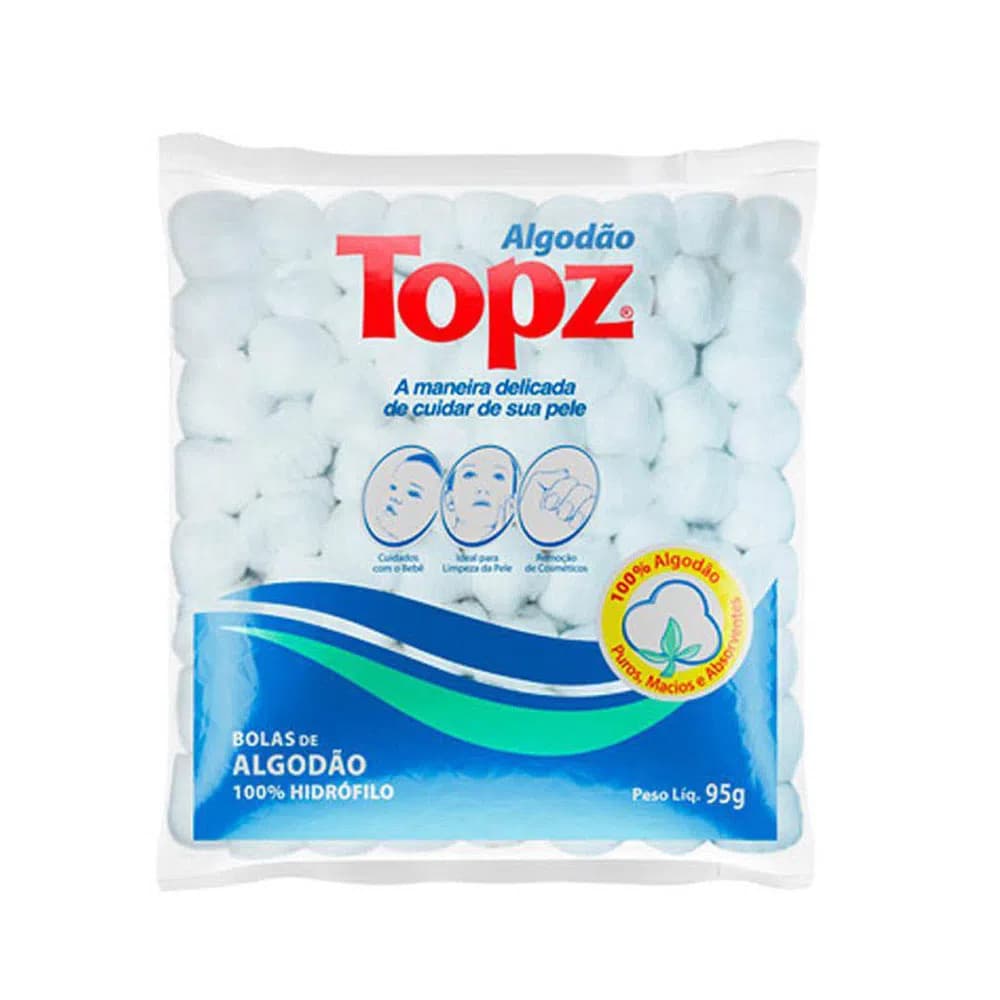 Algodão Bola Topz 95g