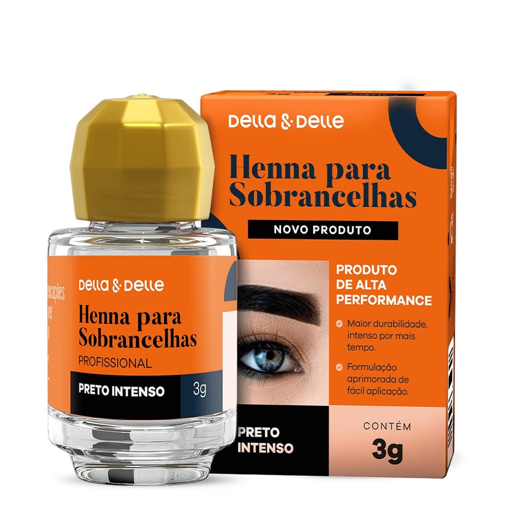 Henna Della e Delle Preto Intenso 3g