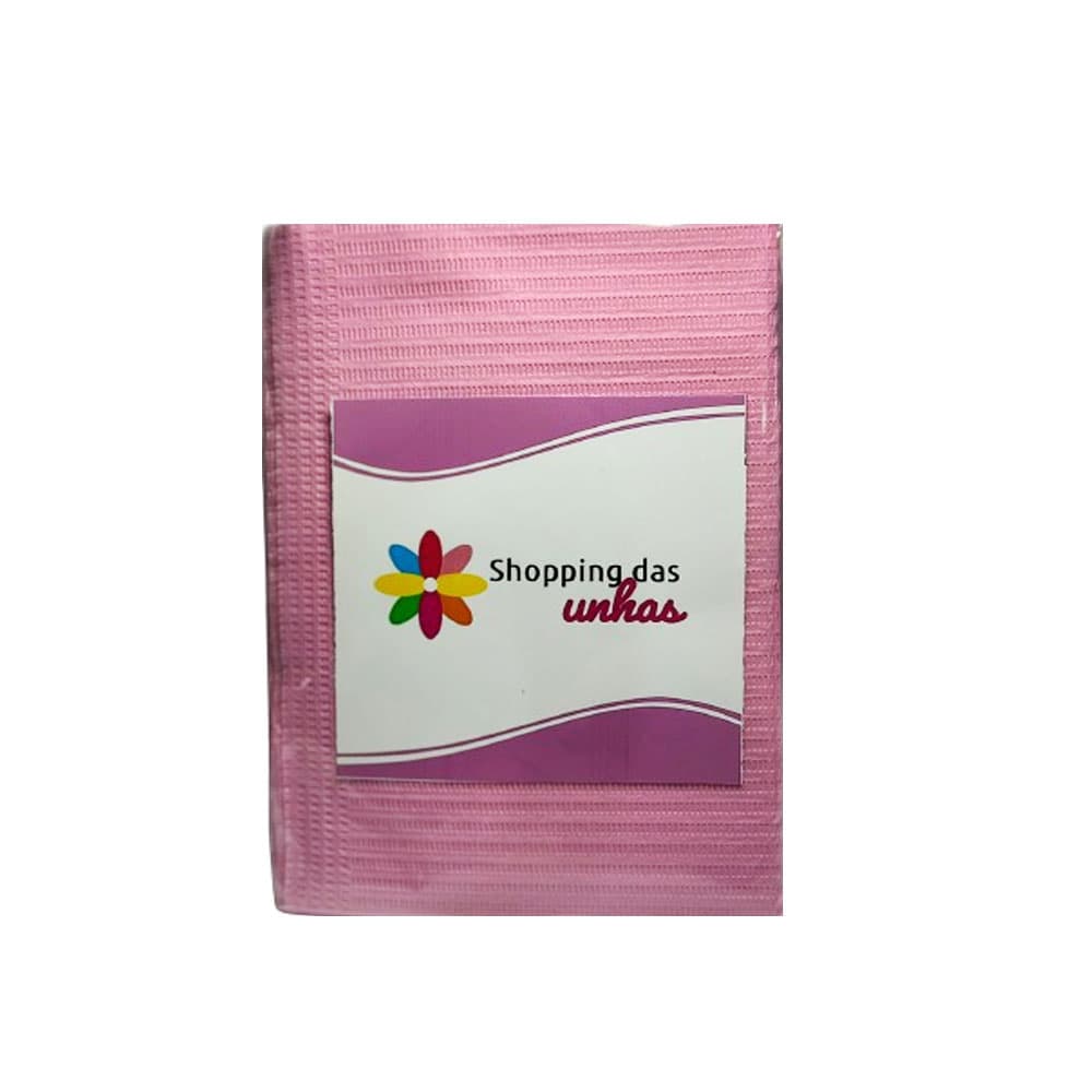 Lenço Para Mesa Rosa 15 unidades