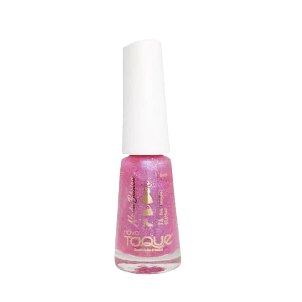 Esmalte Novo Toque Ta na Moda Glitter 8ml