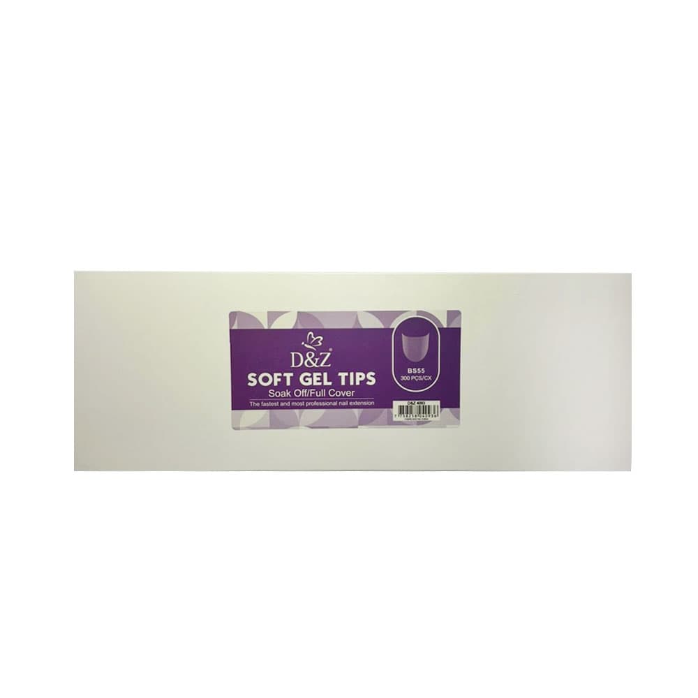 Tip Soft Gel Oval Fosca BS55 DZ 300 unidades