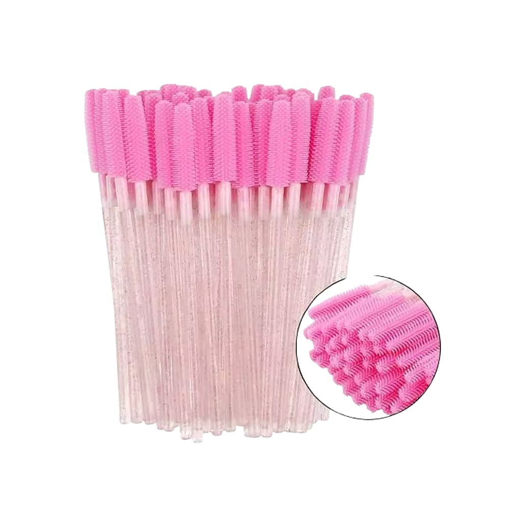 Escovinha para Brow Lamination Emborrachada Glitter 50 unidades