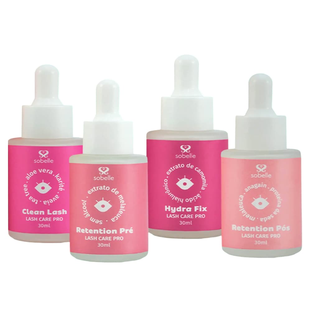 Kit Lash Care Pro Sobelle 4 unidades