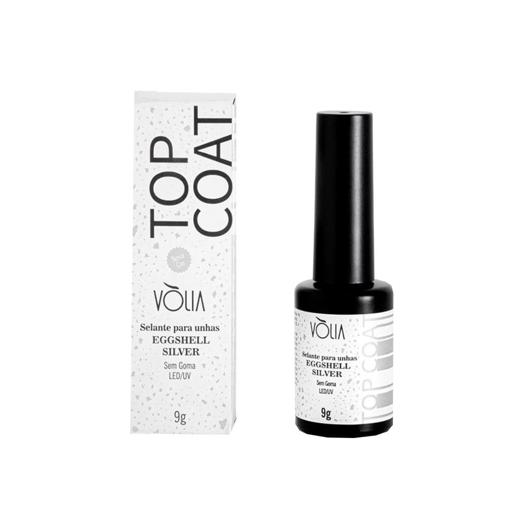Top Coat Volia Eggshell Silver 9g