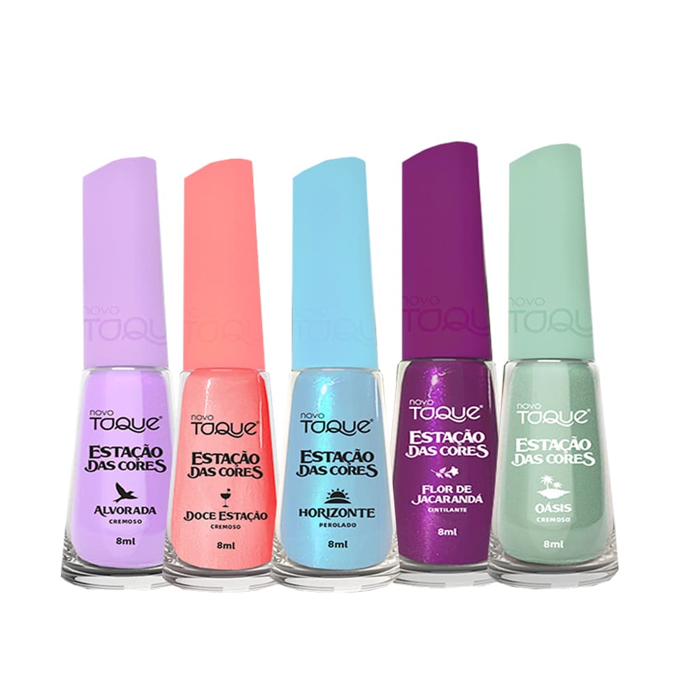 Coleção Estação das Cores - Esmalte Novo Toque