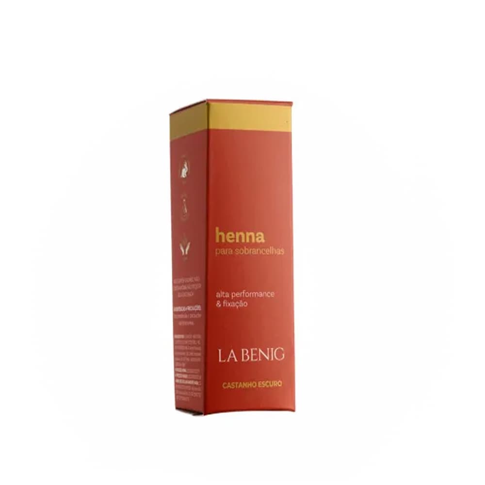 Henna La Benig Castanho Escuro 2,5g