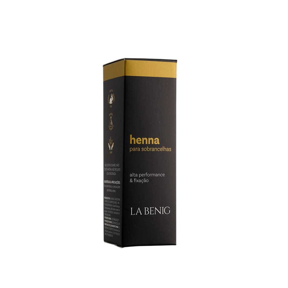 Henna La Benig Castanho Preto 2,5g