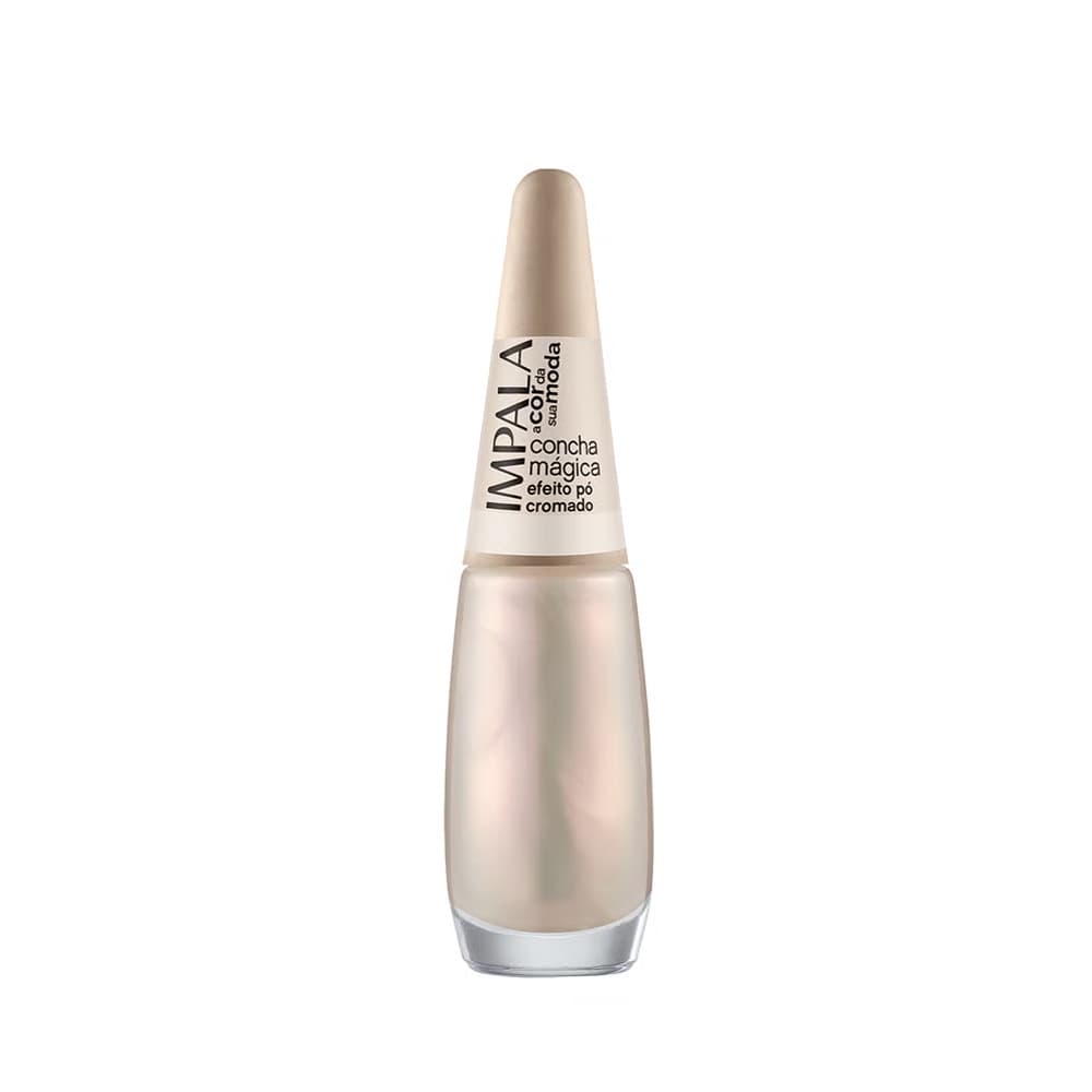 Esmalte Impala Concha Magica Efeito Po Cromado 7,5ml