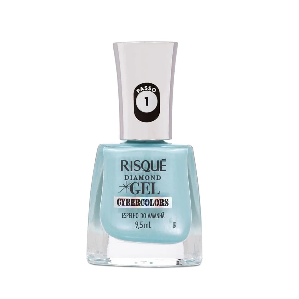 Esmalte Risque Diamond Gel Espelho do Amanhã Cybercolors 9,5ml