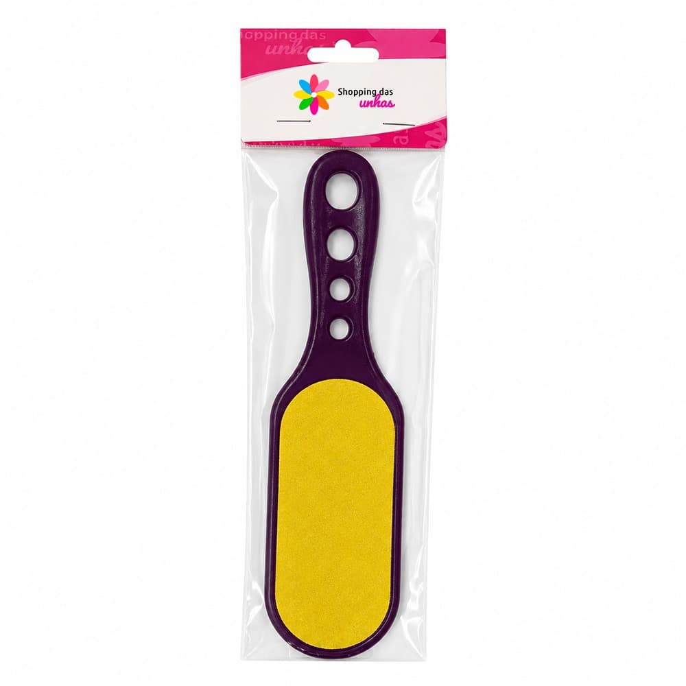 Lixa de Pe Plastica Concava Ref 10566 Shopping das Unhas