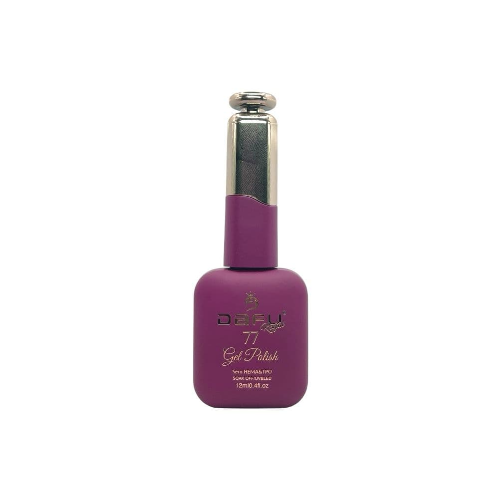 Esmalte em Gel Royal Dafu Roxo Fucsia 12ml 77