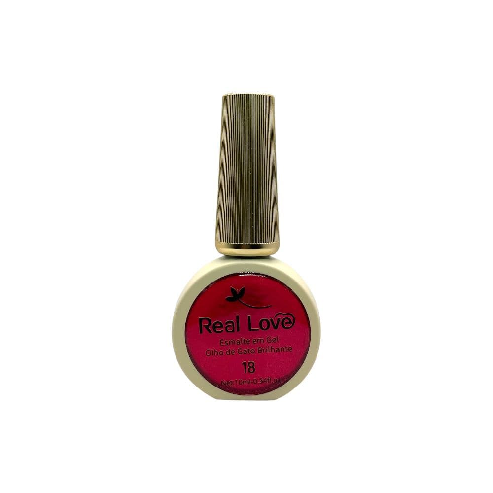Esmalte em Gel Olho de Gato Brilhante 18 Real Love 10ml