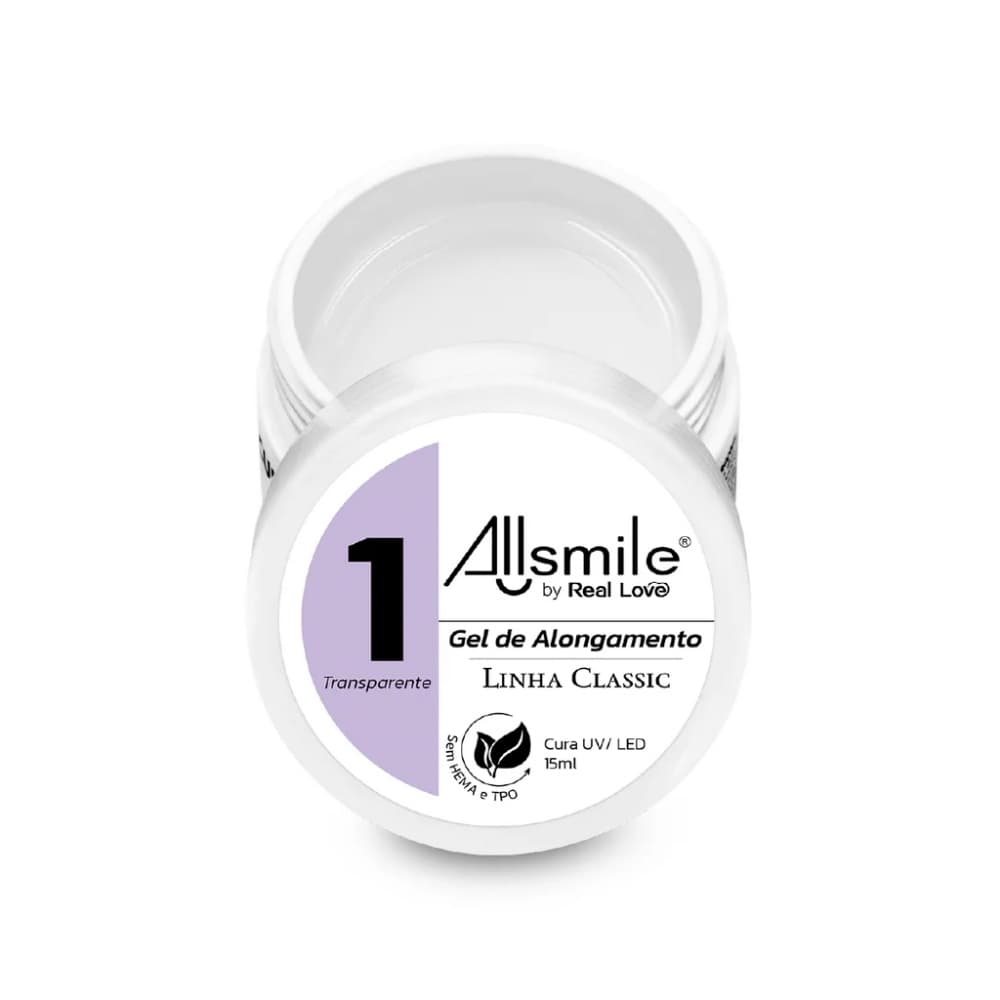 Gel Allsmile Linha Classic Transparente 01 15ml