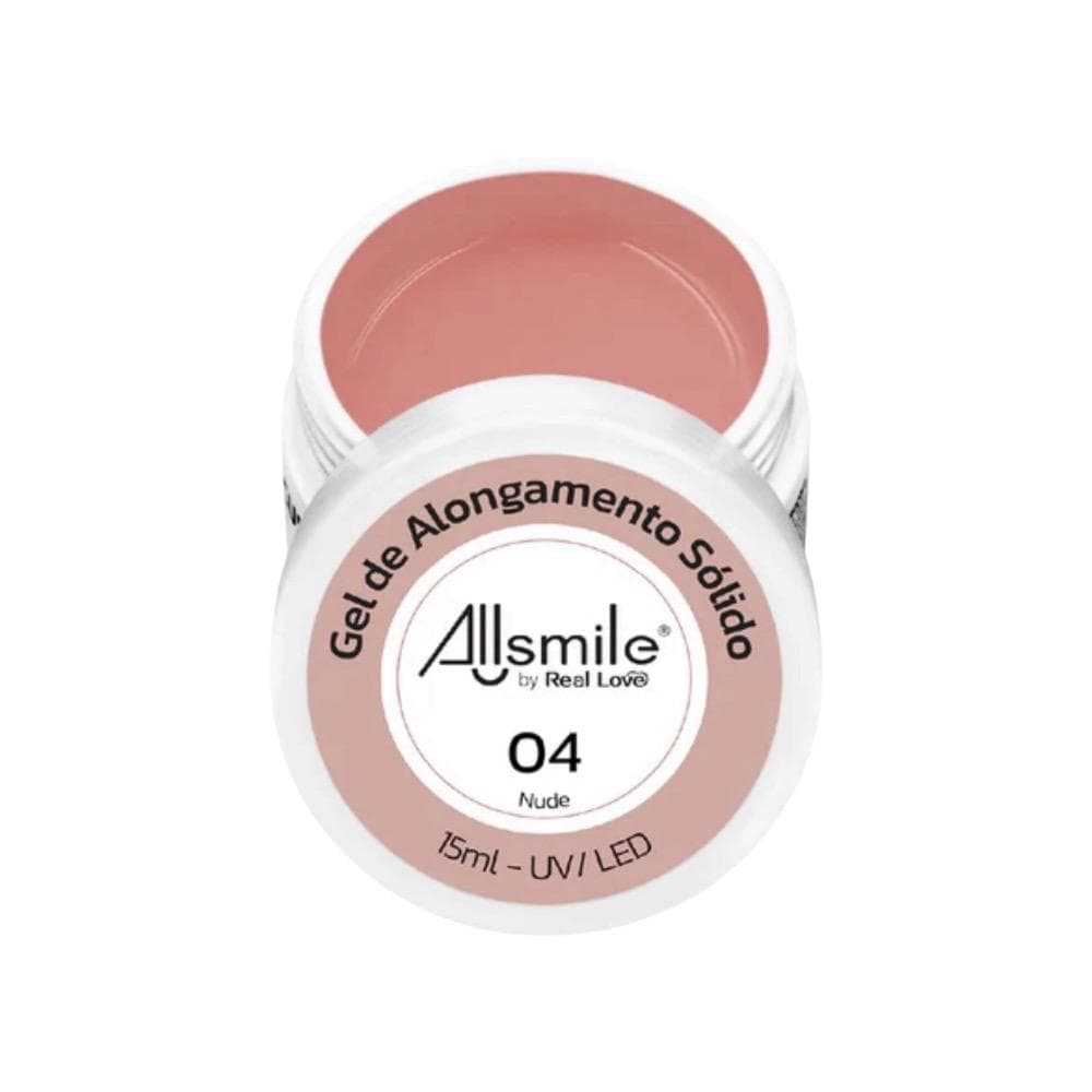 Gel Solido Real Love by Allsmile Nude 04 15ml