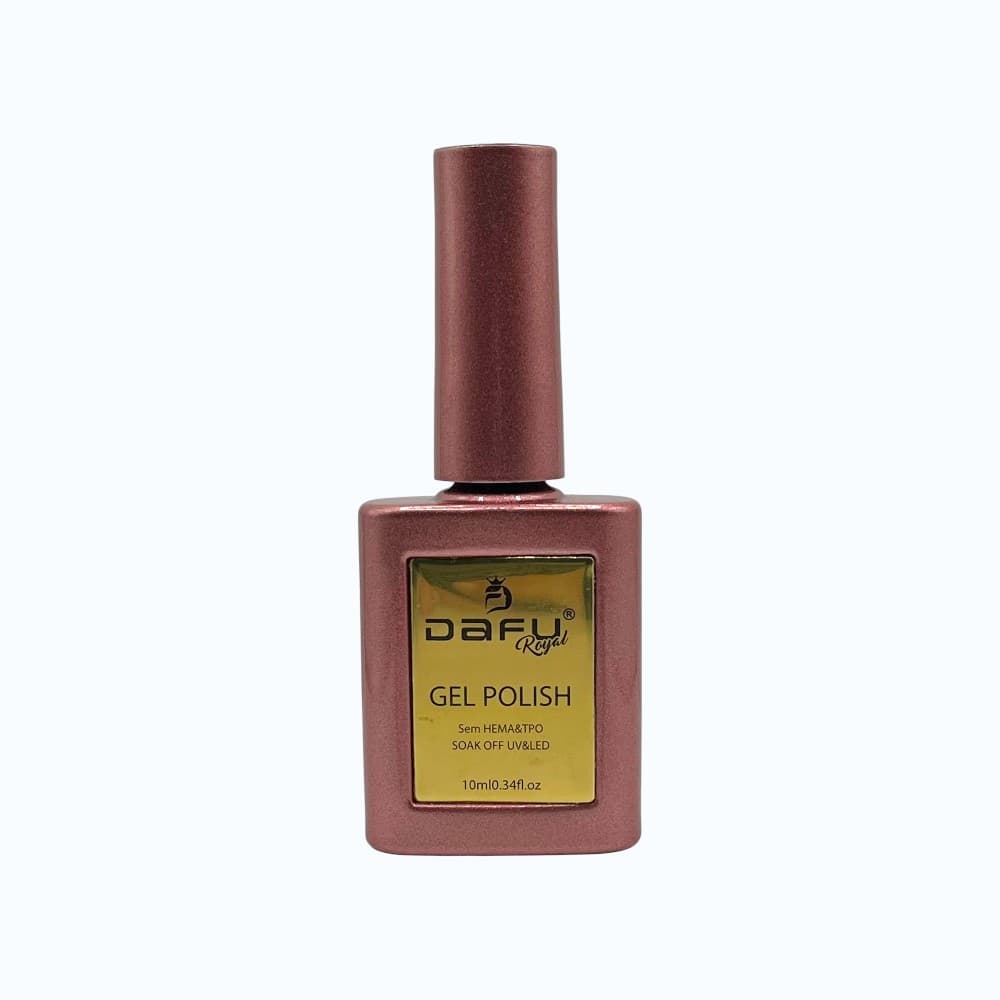 Esmalte em Gel Dafu Diamantado Rosa 10ml 10