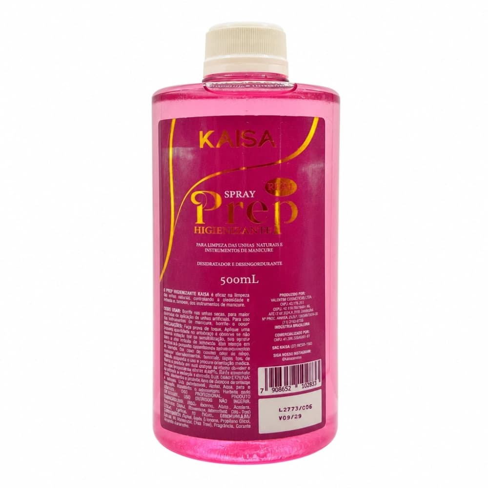 Prep Higienizante Kaisa Pink Refil 500ml