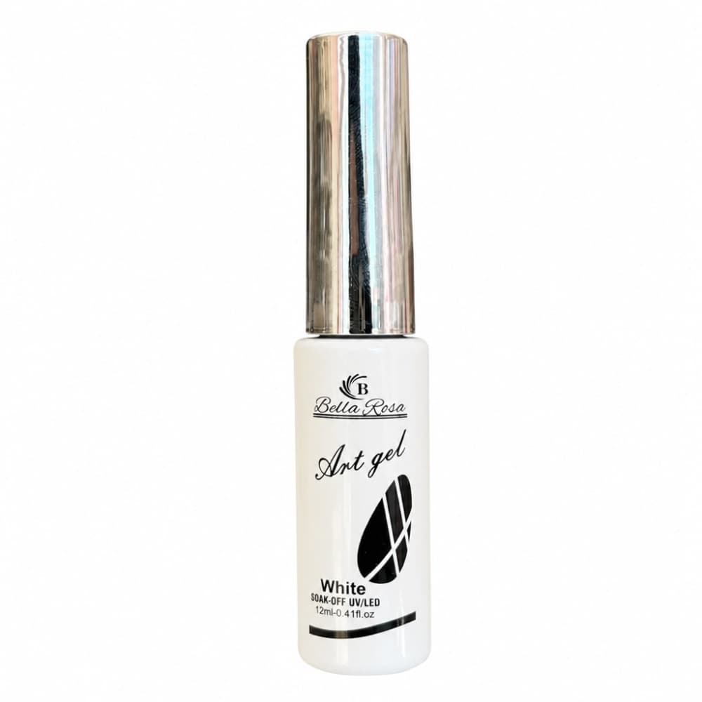 Esmalte em Gel Line Art White Bella Rosa 12ml