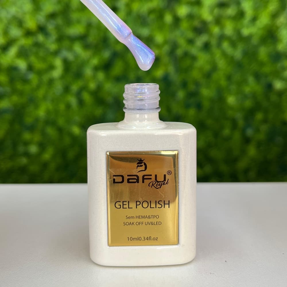 Esmalte em Gel Dafu Royal Pearlescent Diamantado 10ml 003