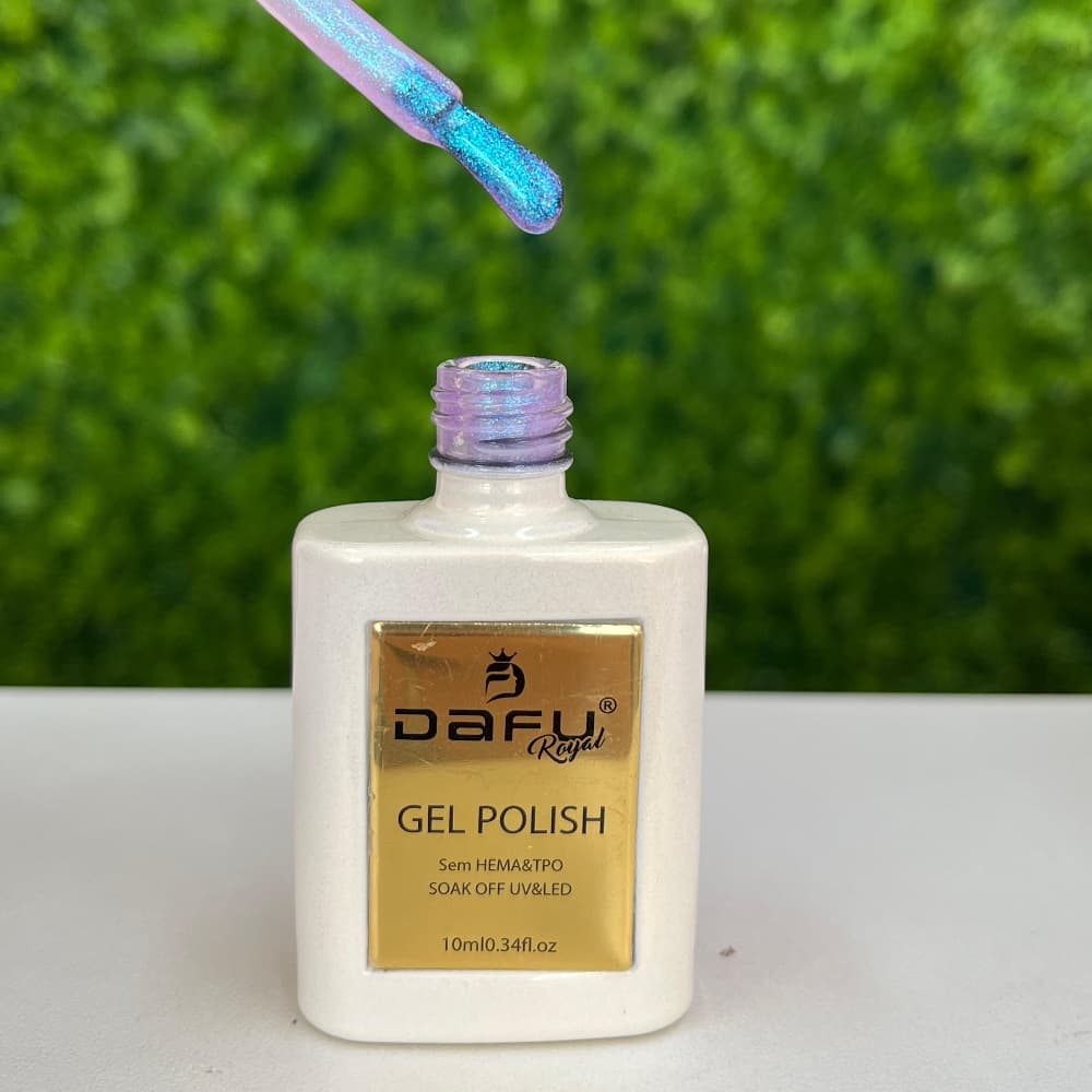 Esmalte em Gel Dafu Royal Pearlescent Diamantado 10ml 011