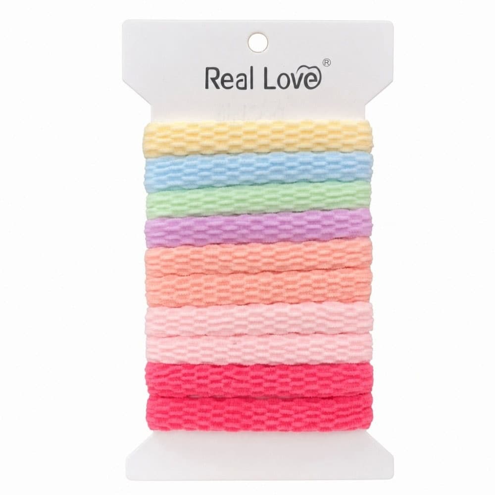 Elástico para Cabelo Com 10 Real Love
