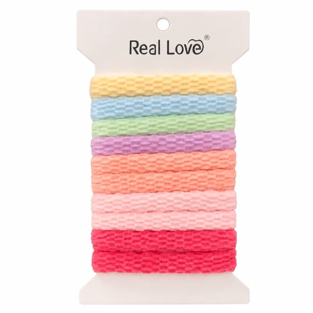 Elástico para Cabelo Com 10 Real Love