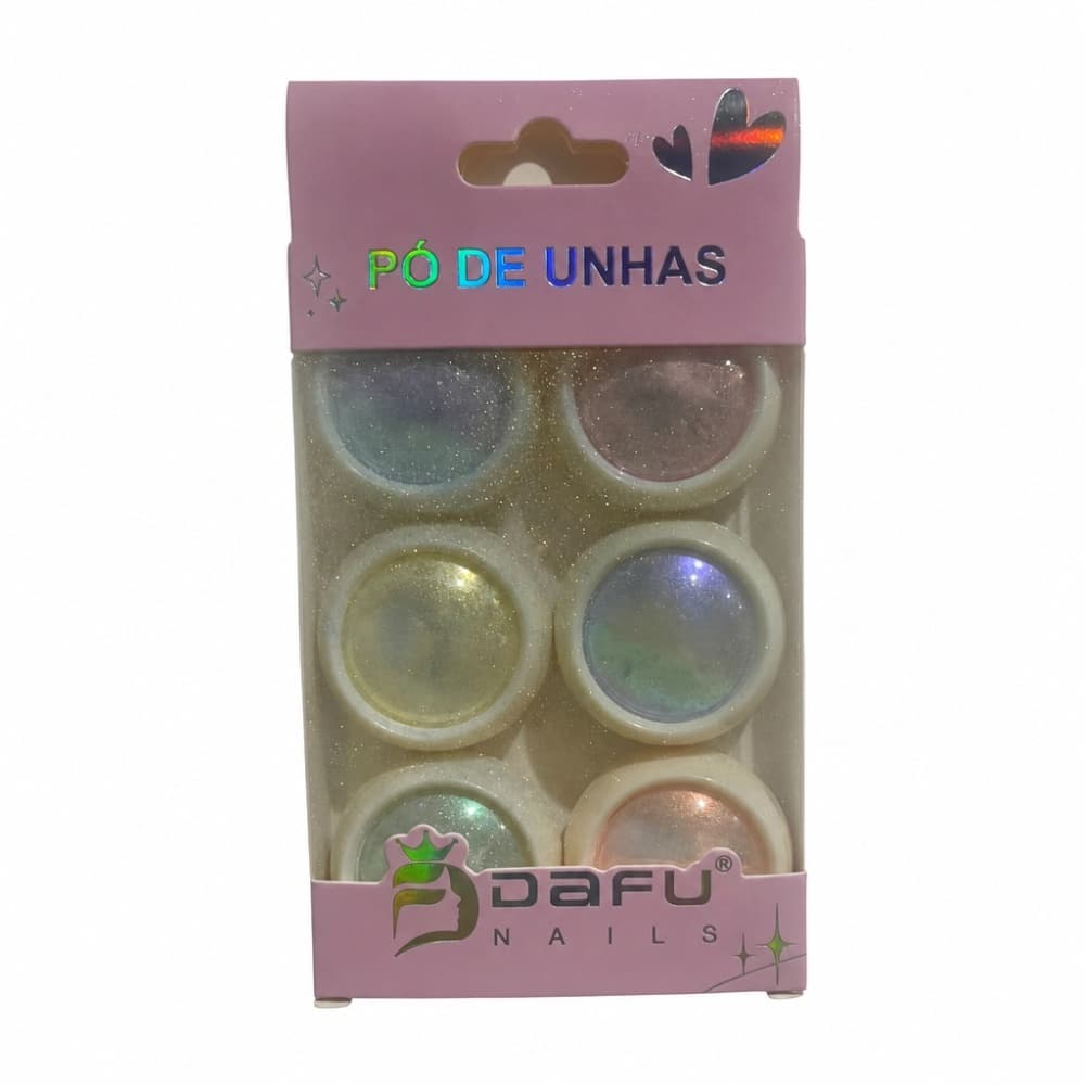 Pó Cromado Dafu 6 Unidades