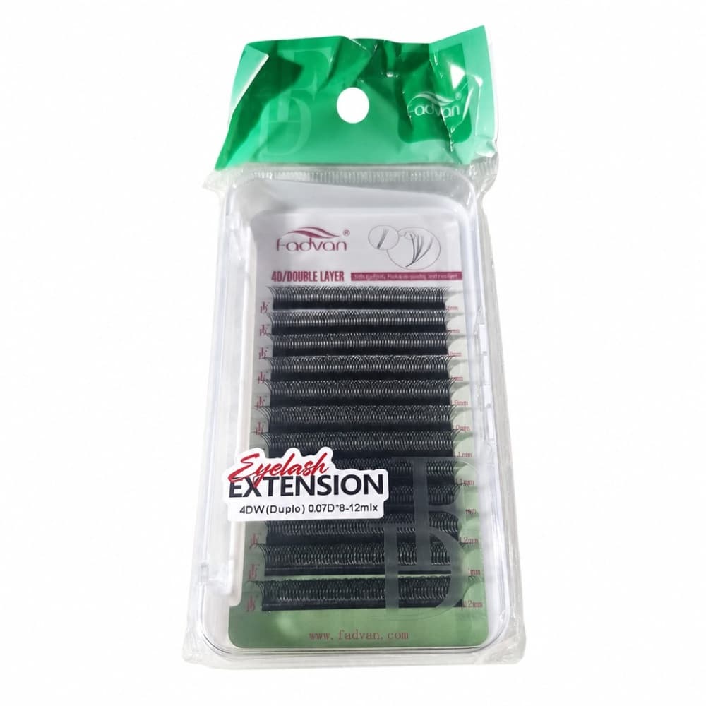 Cílios Fadvan Lashes 4DW (Duplo) 0.07D 8-12 mm