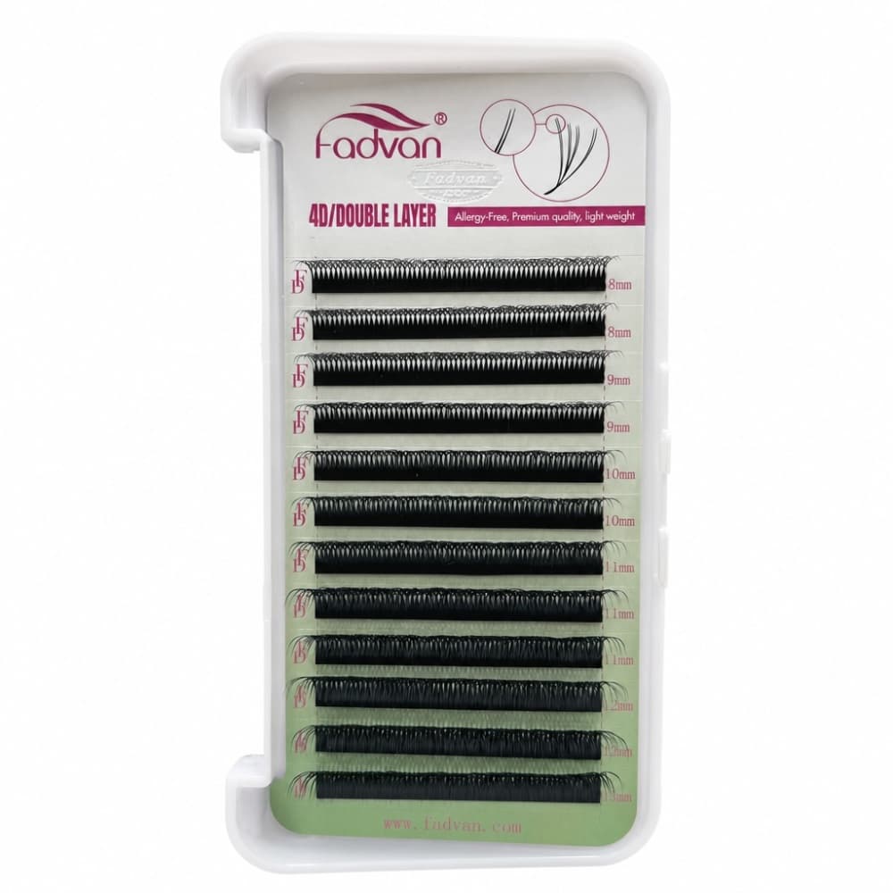 Cílios Fadvan Lashes 4DW (Duplo) 0.07D 8-12 mm