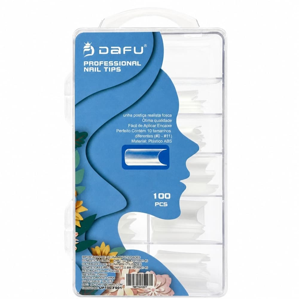 Tip Curvatura C Transparente Fosca Dafu 100 unidades