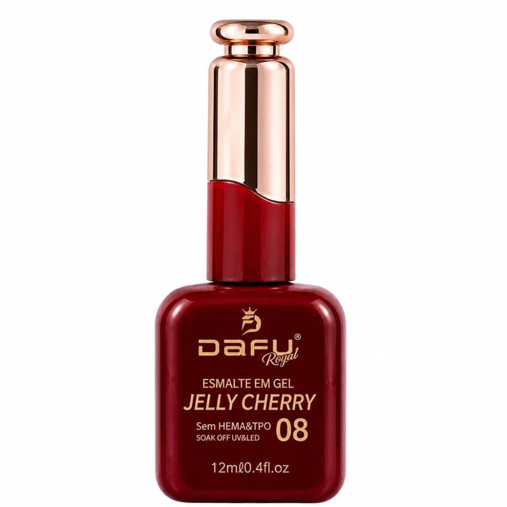 Esmalte em Gel Dafu Jelly Cherry 12ml 008