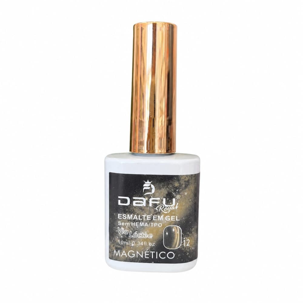 Esmalte em Gel Dafu Magnetico Via Lactea Dourado 10ml 012