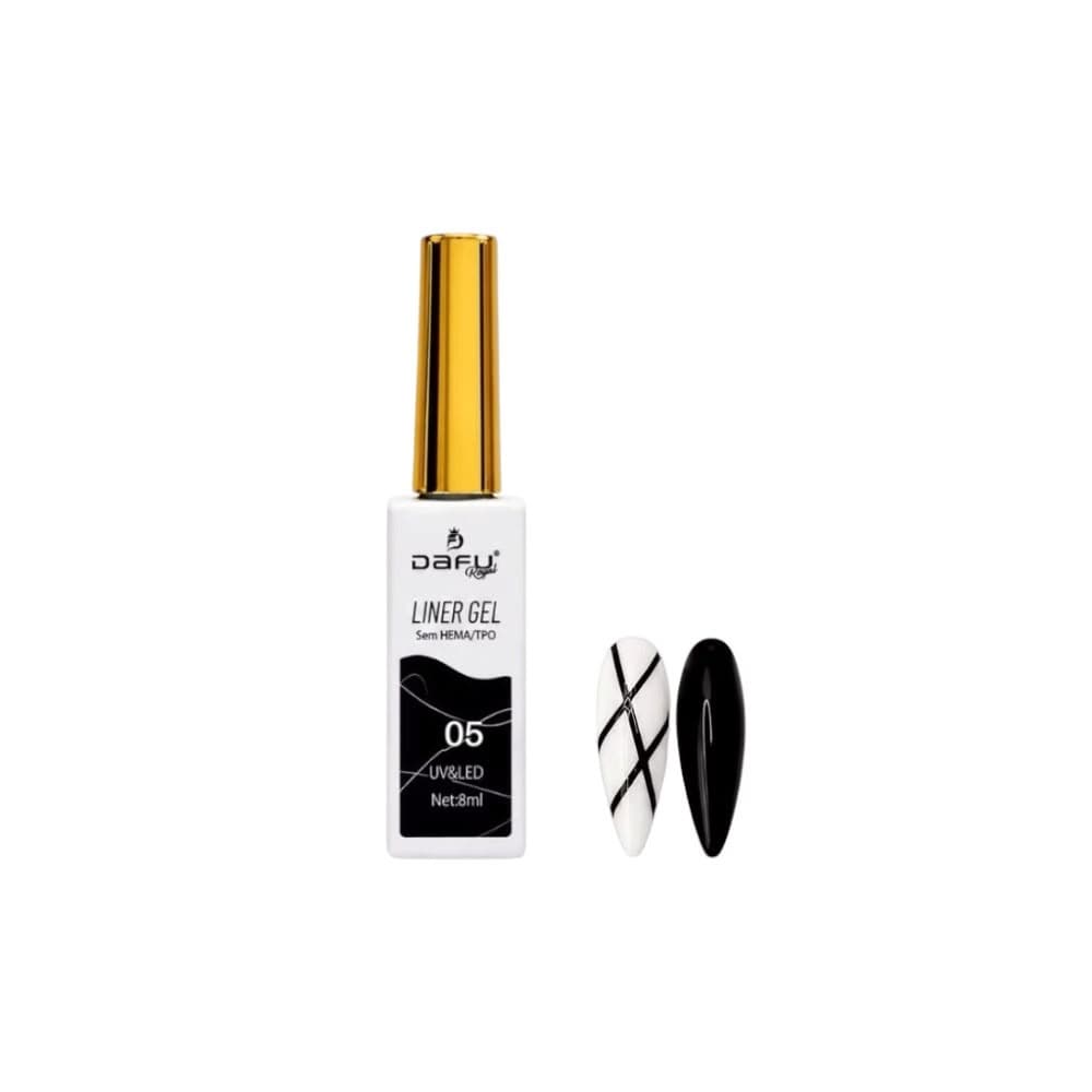 Esmalte em Gel Line Art Dafu Preto 8ml 005