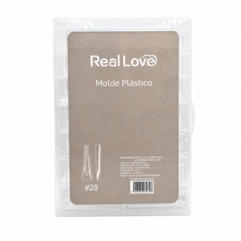 Molde F1 Bailarina com Curvatura #28 Real Love 140 unidades