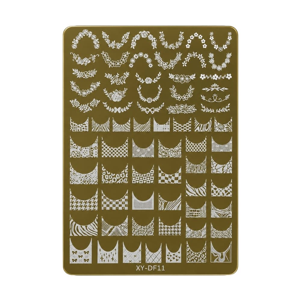 Placa de Carimbo Nail Art Paint 11