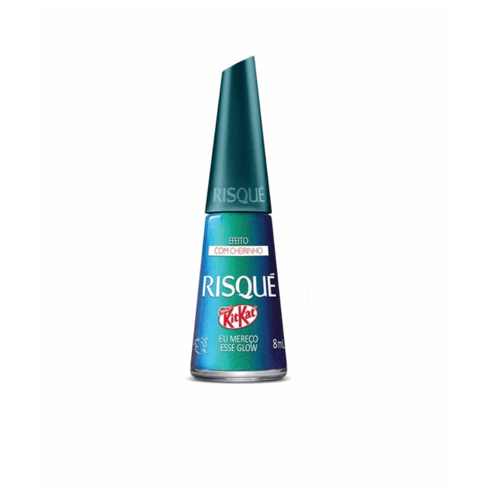 Esmalte Risque KitKat Eu Mereço Esse Glow 8ml