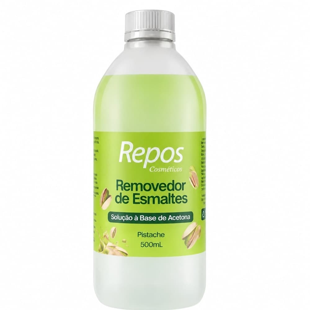 Removedor de Esmalte Repos com Acetona Pistache 500ml