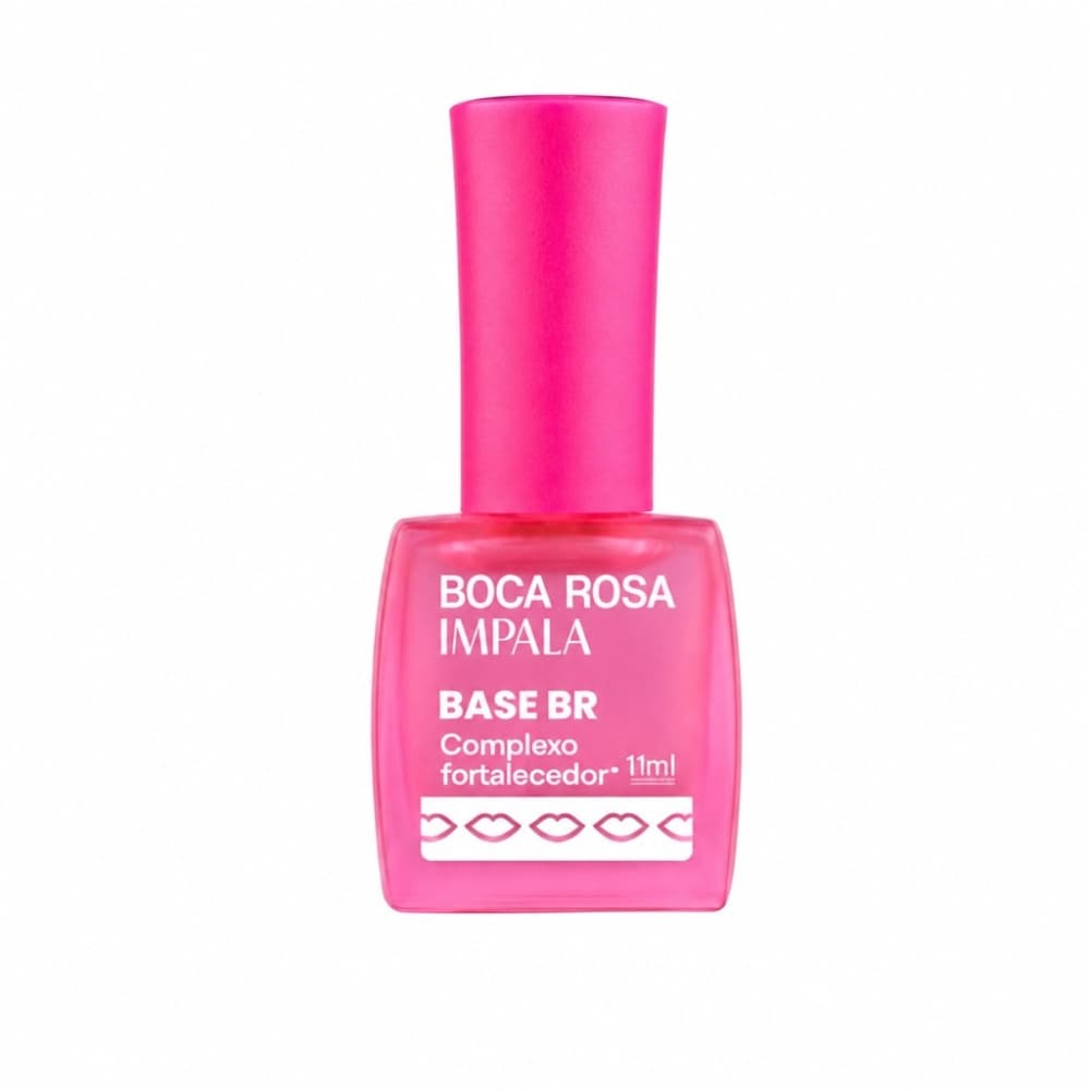 Esmalte Impala Boca Rosa Efeito Gel Complexo Fortalecedor 11ml