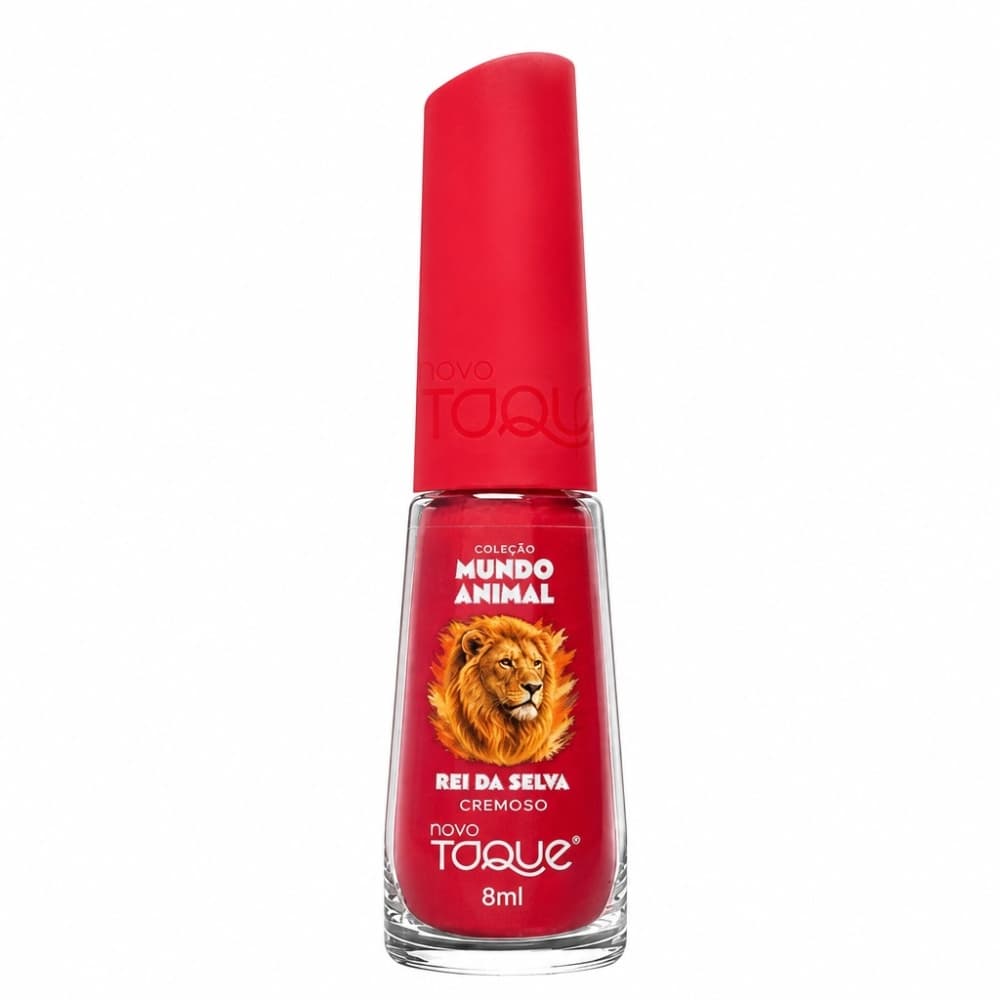 Esmalte Novo Toque Coleção Mundo Animal Rei da Selva 8ml