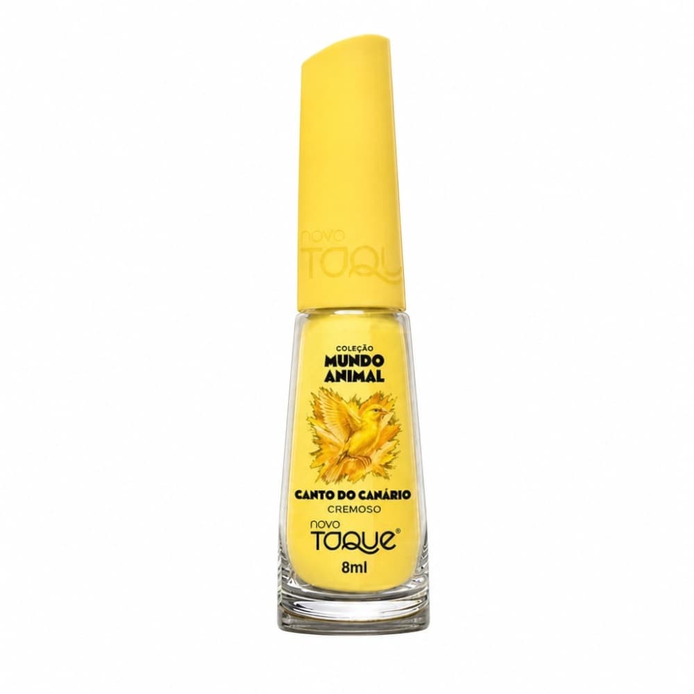Esmalte Novo Toque Coleção Mundo Animal Canto do Canário 8ml