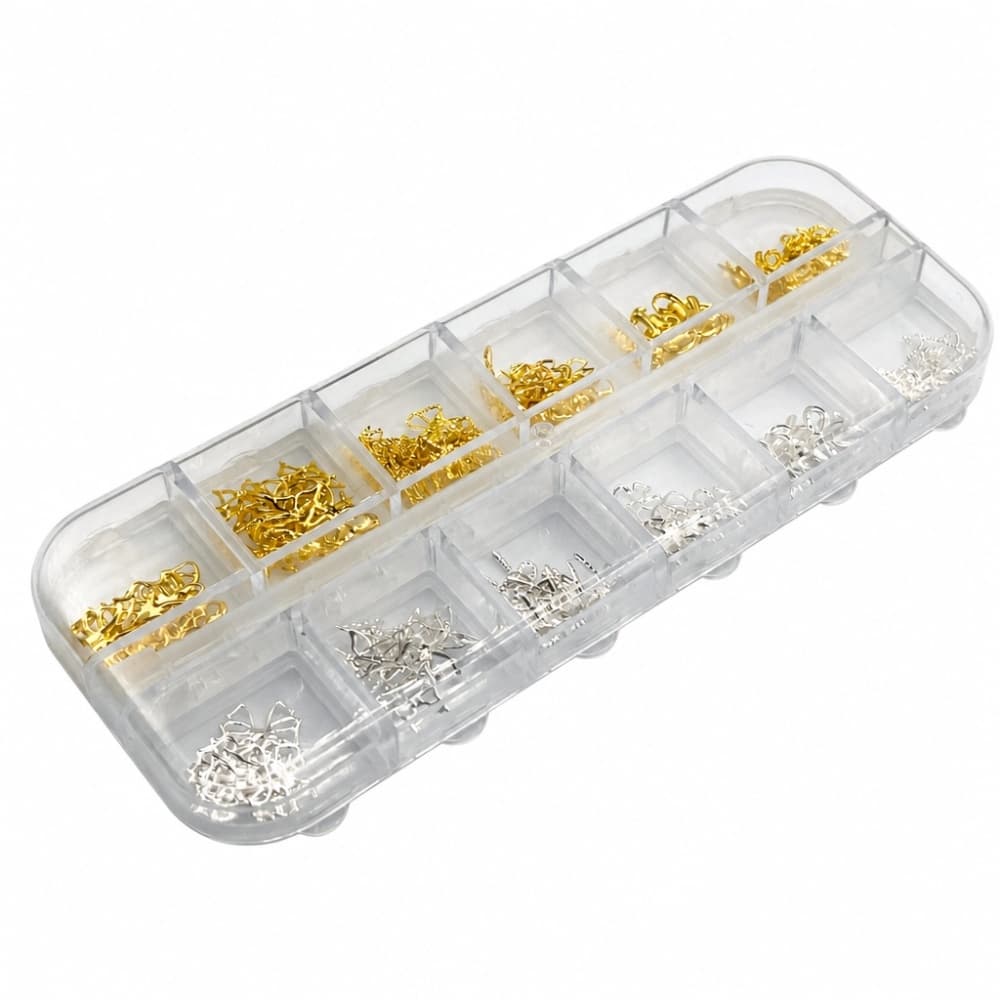 Kit Mix Decoração Dourado e Prata