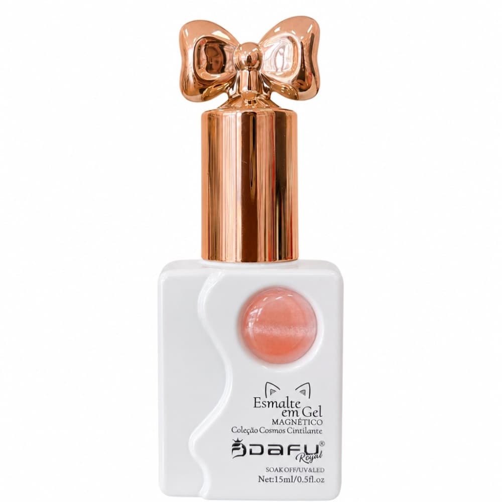 Esmalte em Gel Dafu Magnetico Coleção Cosmos Rose 10ml Cor 011
