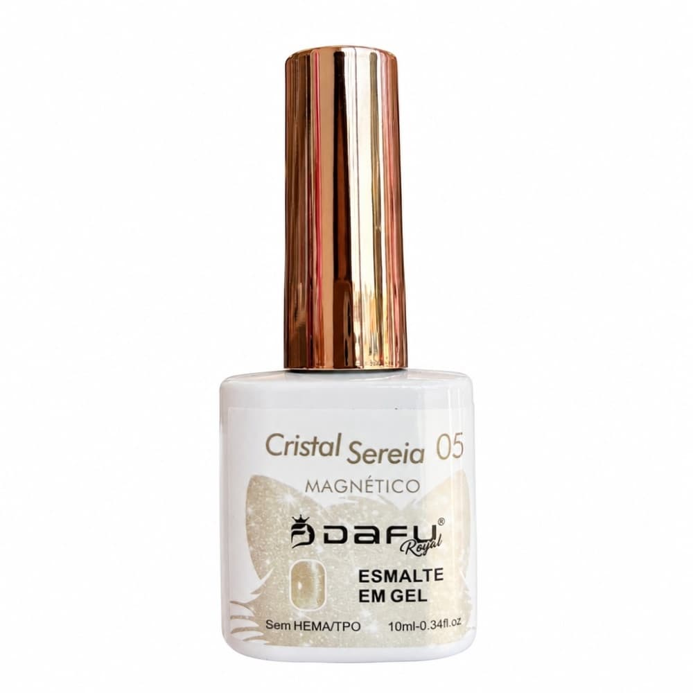 Esmalte em Gel Dafu Magnético Cristal Sereia Dourado 10ml 005